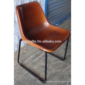 Silla de cuero para restaurante